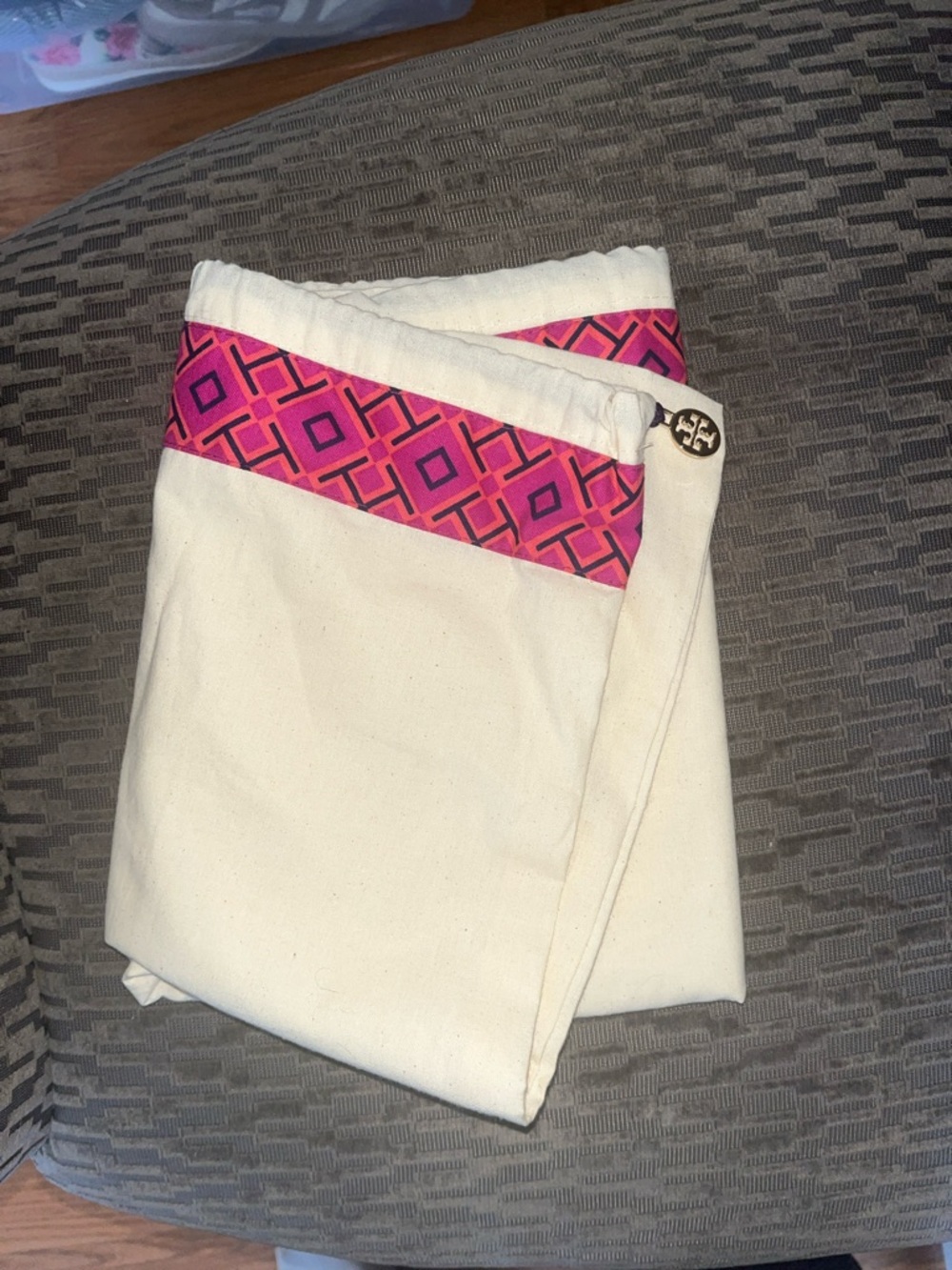 Tory Burch Casual 60mm Zip-Up Booties dust bag - Picture 12 of 13